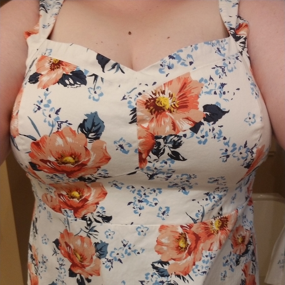 Torrid Flared Tank Blouse - Picture 4 of 10